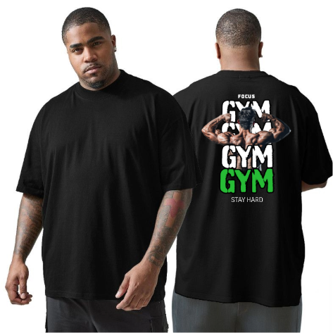 Skooz wear Oversized Standard T-Shirt | GYM